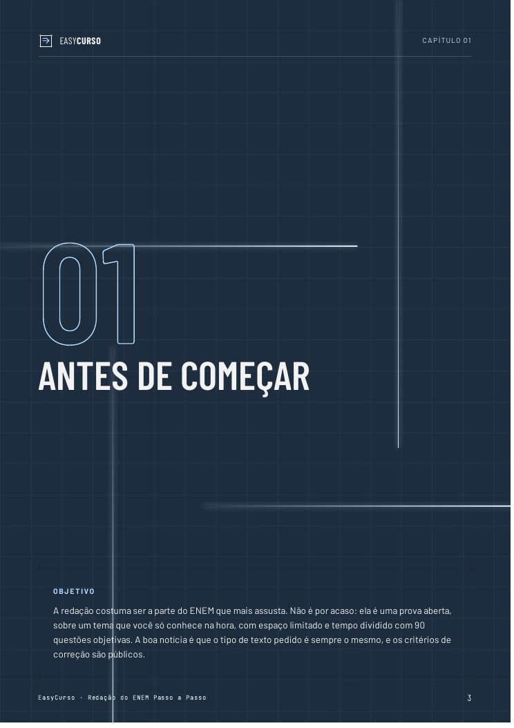 Página de amostra 1 do material Redação do ENEM Passo a Passo
